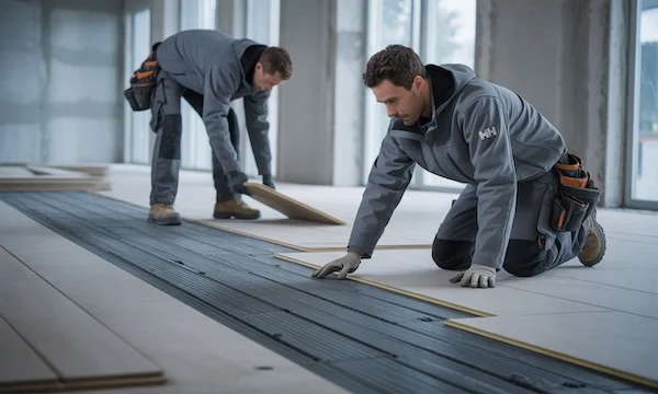 Floor installation and replacement in Poznań - panels, boards, vinyl